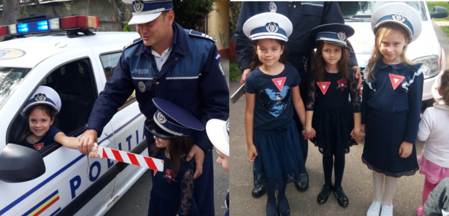 Am cascheta mea, sunt polițist!