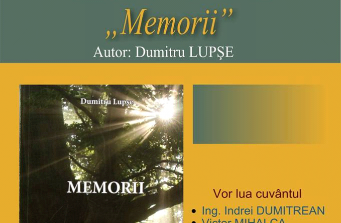 Lansare de ”Memorii”