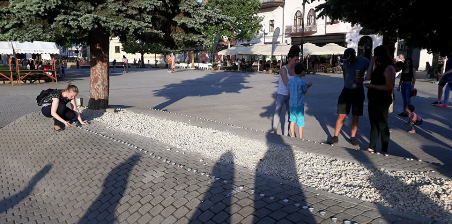 În numele fetiței ucise, Capitala Tineretului a  devenit, pentru o zi,  Capitala Solidarității