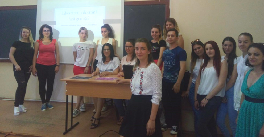 Workshop studențesc despre raționamentul practic și strategiile argumentative ale discursului
