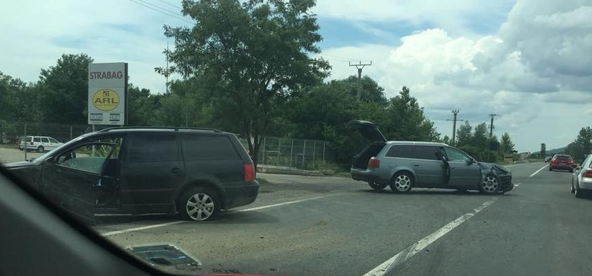 Coliziune la Bușag (GALERIE FOTO)