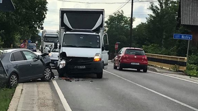 Accidente la start de weekend: biciclist ucis în Borșa și coliziuni în Baia Mare (GALERIE FOTO)