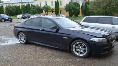 Un BMW furat din Marea Britanie a fost găsit la Sighet