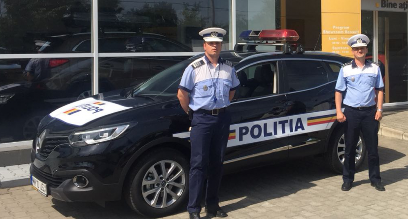 Talisman pentru polițiștii de la rutieră