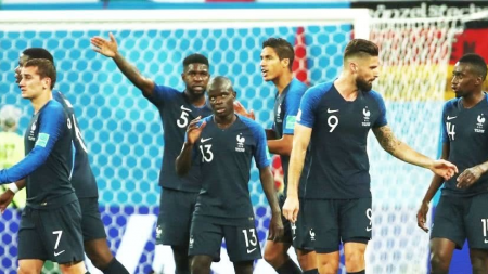 Calificată în finala CM de fotbal, Franța își află astăzi adversara (VIDEO)