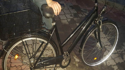 Nu a apucat să se bucure prea mult de bicicleta furată