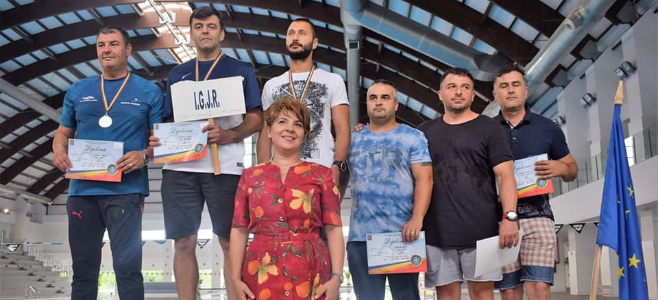 Jandarm maramureșean, campion național la înot