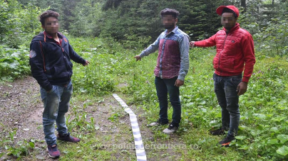 Migranți indieni, prinși la graniță