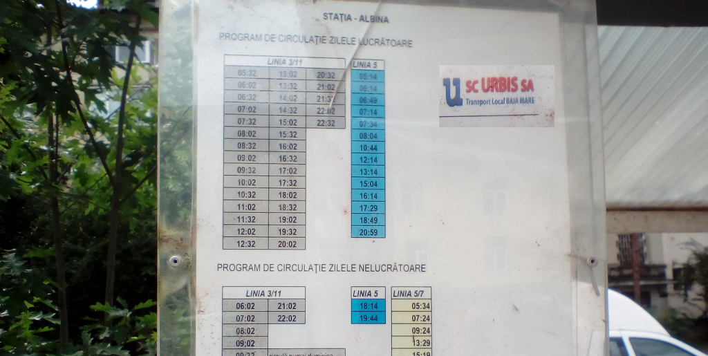 Peste vară, Urbis reduce cursele cu aproape 10%