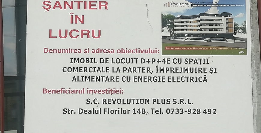 Autorizații de construire pentru două noi imobile în Baia Mare