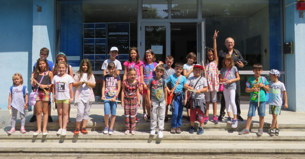 Tabără de astronomie la Planetariul băimărean