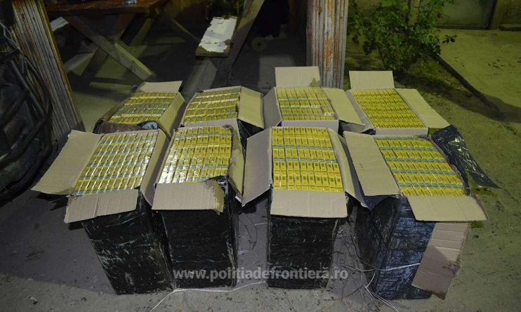 Țigări s-au găsit, contrabandiștii au fugit