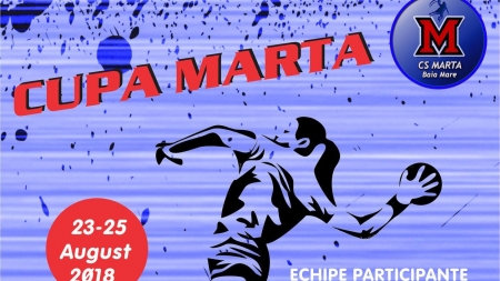 Trei zile de handbal, la Cupa Marta