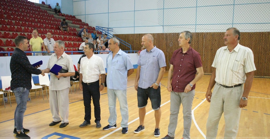 Câștigătorii Cupei IHF din 1988, celebrați la Memorialul „Lascăr Pană”