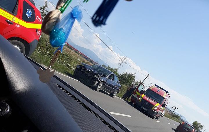 Accident pe centură