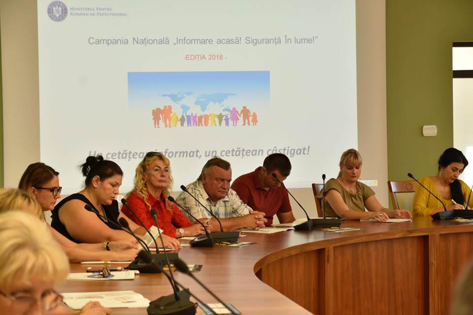 Campania „Informare acasă! Siguranță în lume!” a ajuns în Maramureș
