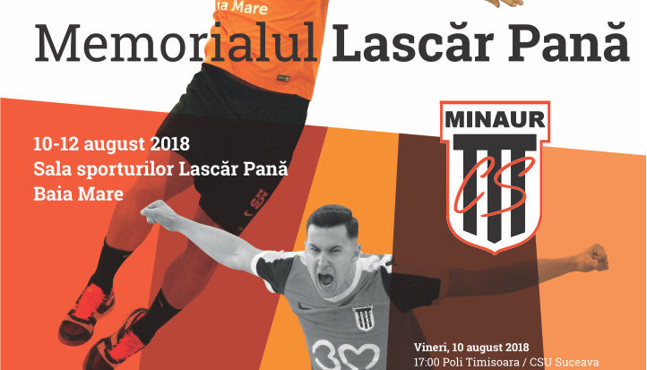 Programul meciurilor de la Memorialul ”Lascăr Pană”