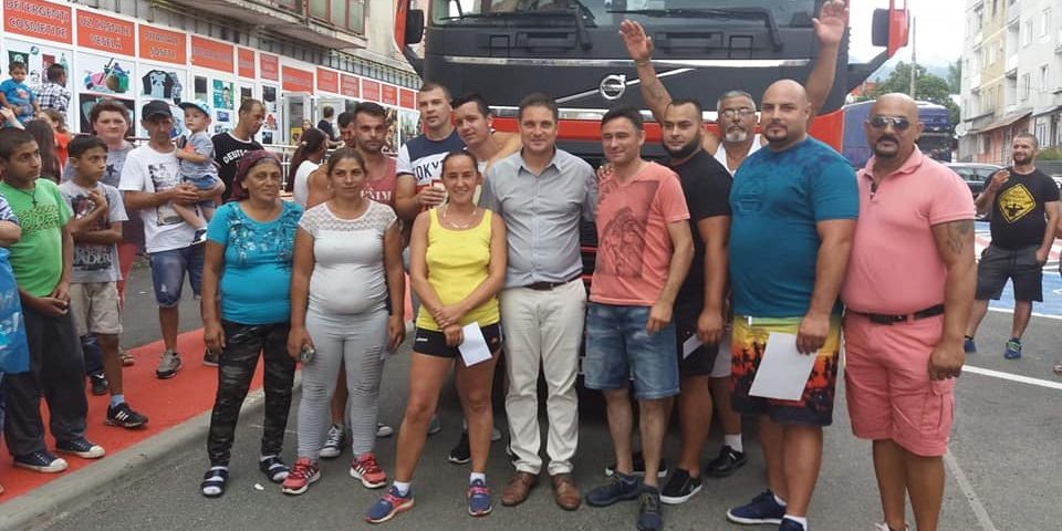 Demonstrații de mare forță la Cavnic (VIDEO și GALERIE FOTO)