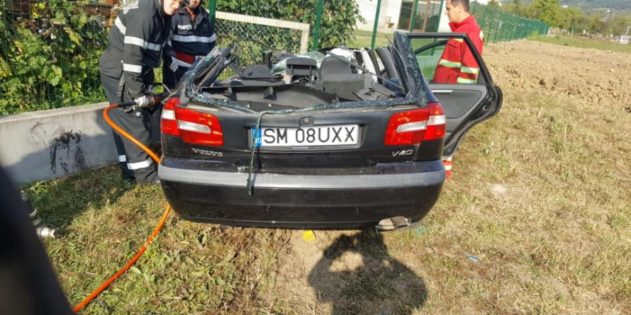 Ciocnire mortală în Buzești (GALERIE FOTO)