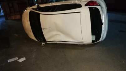 Un șofer din Borșa, băut bine, a scăpat teafăr din accident, dar a fost reținut pentru 24 de ore