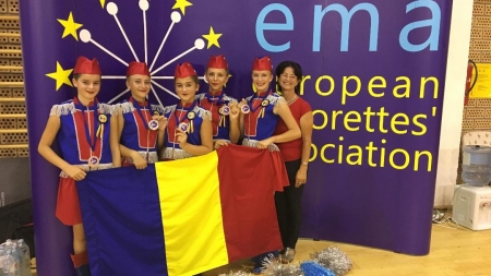Maramureșence pe podium la Campionatul European de Majorete
