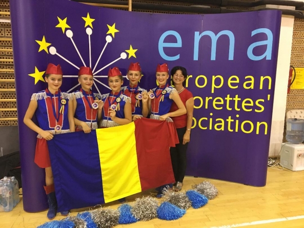 Maramureșence pe podium la Campionatul European de Majorete