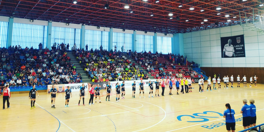 Handbalistele de la Minaur – aplaudate frenetic, deși au pierdut