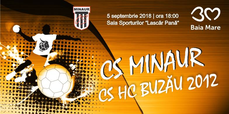 Handbaliștii băimăreni la primul lor meci pe teren propriu din noul sezon