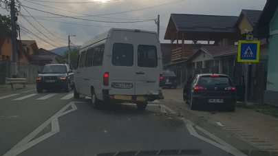 Tamponare la trecerea de pietoni