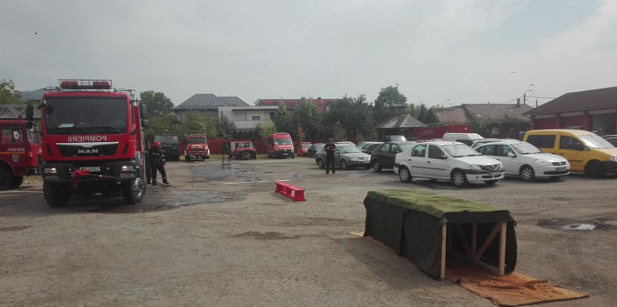 Competiții în care sunt angrenați pompierii maramureșeni (GALERIE FOTO)