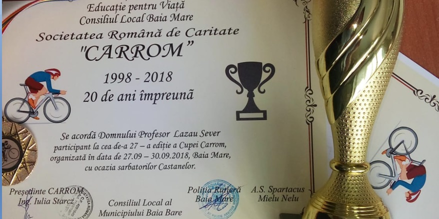Concurs de biciclete dotat cu ”Cupa Castanelor «CARROM»”