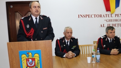 Col. Pavel Baltaru e noul inspector șef al ISU Maramureș