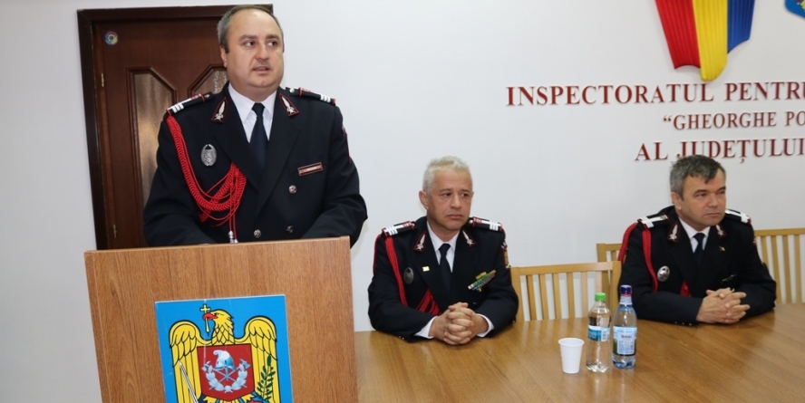 Col. Pavel Baltaru e noul inspector șef al ISU Maramureș