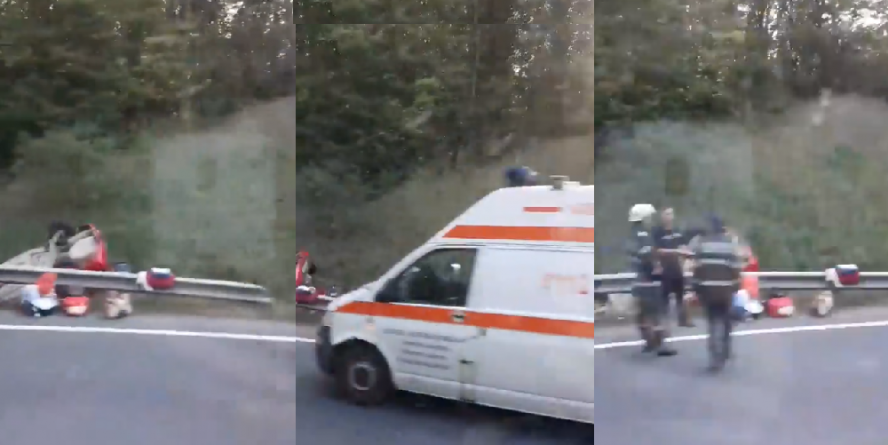 Septembrie negru: bebeluș de 8 luni și copil de 3 ani, răniți într-un accident rutier