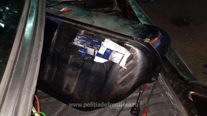 Un câine bine orientat a găsit țigări de contrabandă în rezervorul unui Mercedes