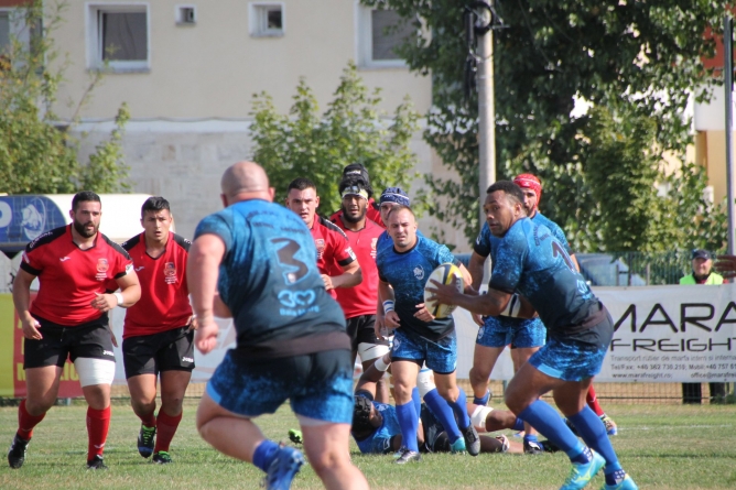 Spectacol rugbistic pe Arena Zimbrilor