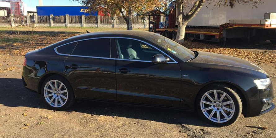 Audi A5 furat din Olanda, având numere de Franța și recuperat în România