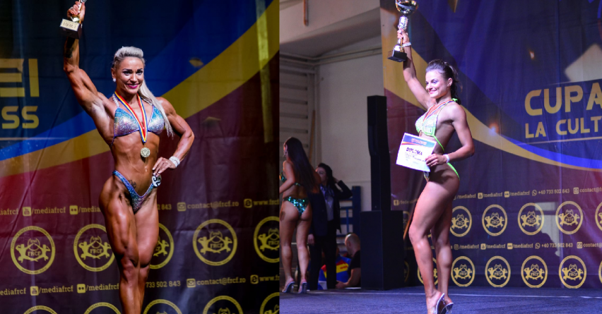 Sportivii băimăreni au câștigat 11 medalii la Cupa României la culturism și fitness