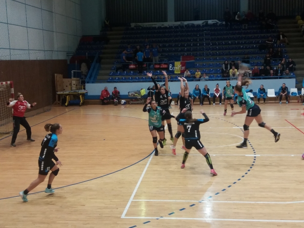 Victorie muncită a handbalistelor de la Minaur împotriva Slatinei