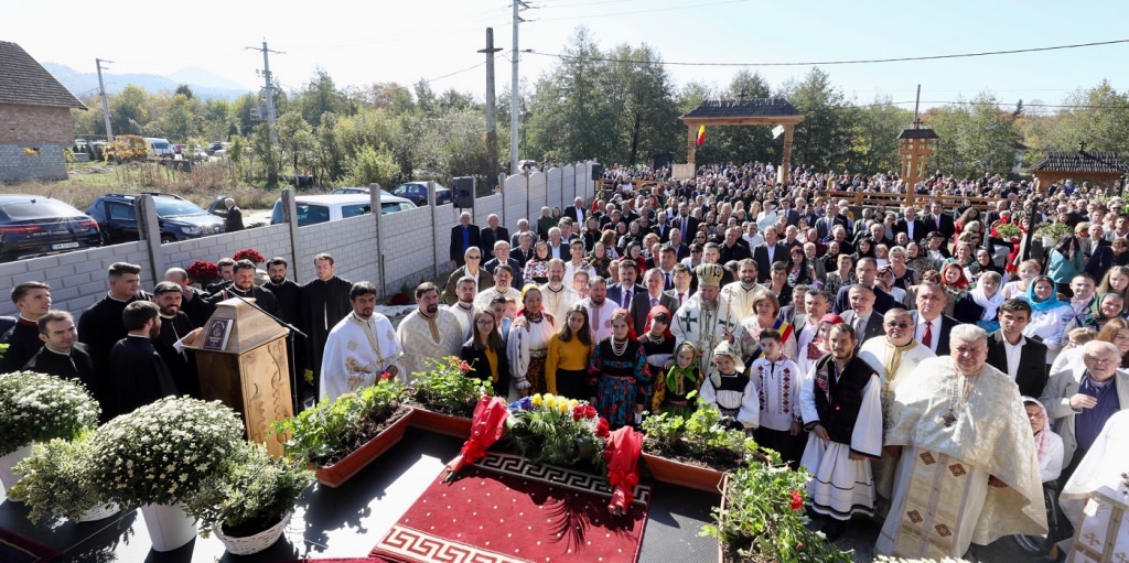 A fost târnosită prima biserică de lemn din Țara Oașului