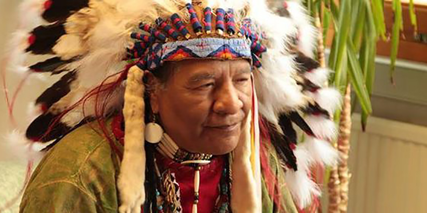 Elevii de la Racoviță, în dialog cu un nativ amerindian (VIDEO)