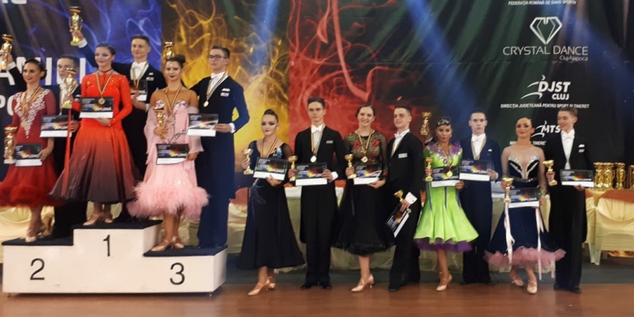 GalacticDance a cucerit un titlu de campion și unul de vicecampion național la dans sportiv  (GALERIE FOTO)