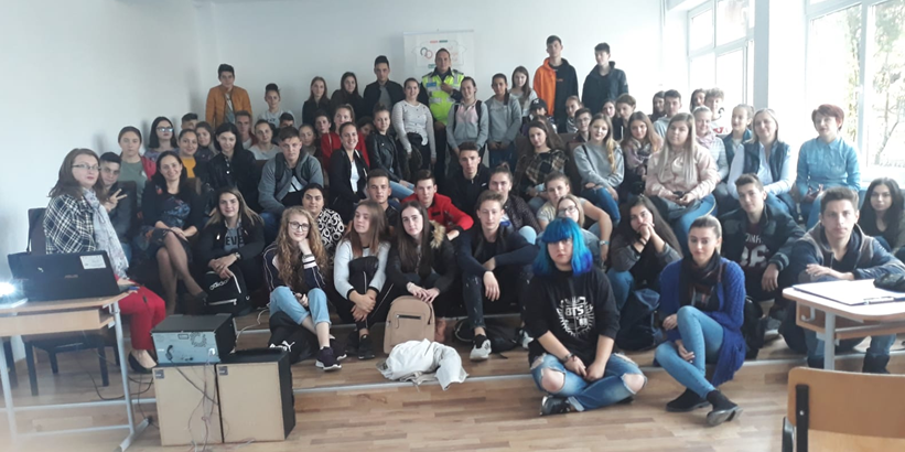 La Sighet, elevii de la Liceul Tehnologic s-au familiarizat cu tehnologia… circulației