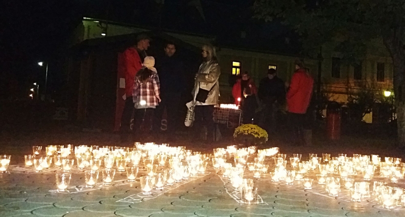 La Sighet s-au aprins candelele solidarității