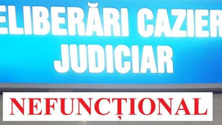 Din cauza unei avarii la sistem, nu se pot elibera certificate de cazier judiciar