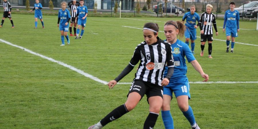 „Domnițele râului” învinse categoric de multipla campioană ”U” Olimpia Cluj