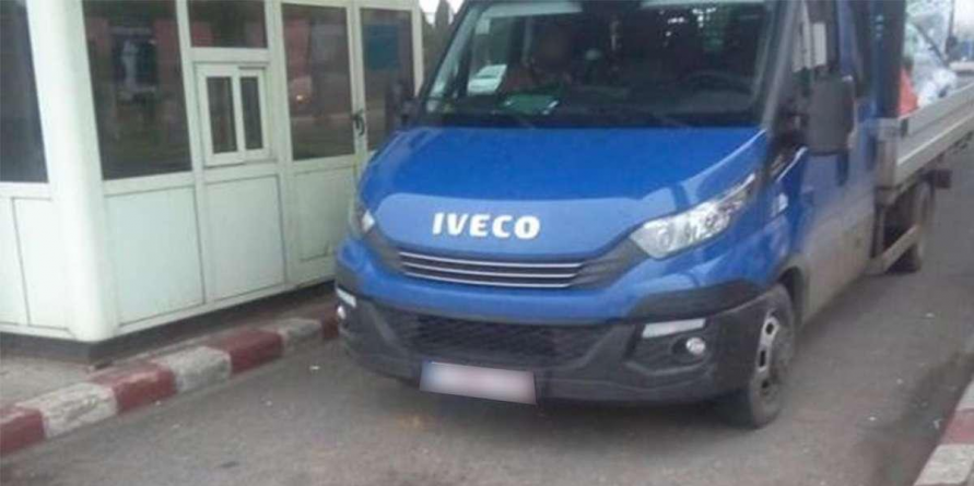 Autoutilitara furată din Belgia nu s-a dovedit prea utilă pentru șoferul ei