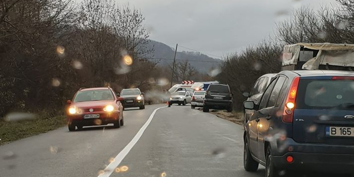 Rănit într-o tamponare pe DN 18 B