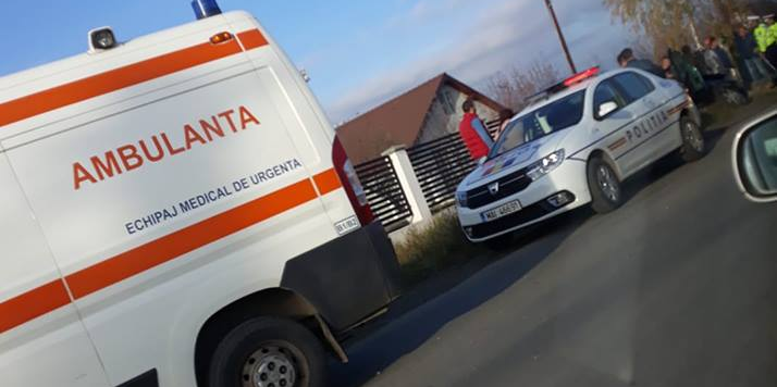 Accident  în Satu Nou de Jos