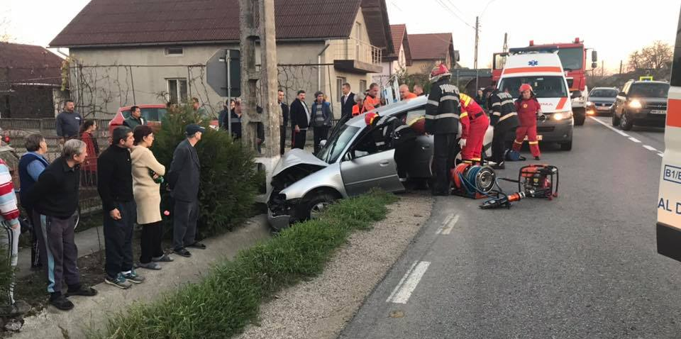 Accident mortal în Satulung (GALERIE FOTO)